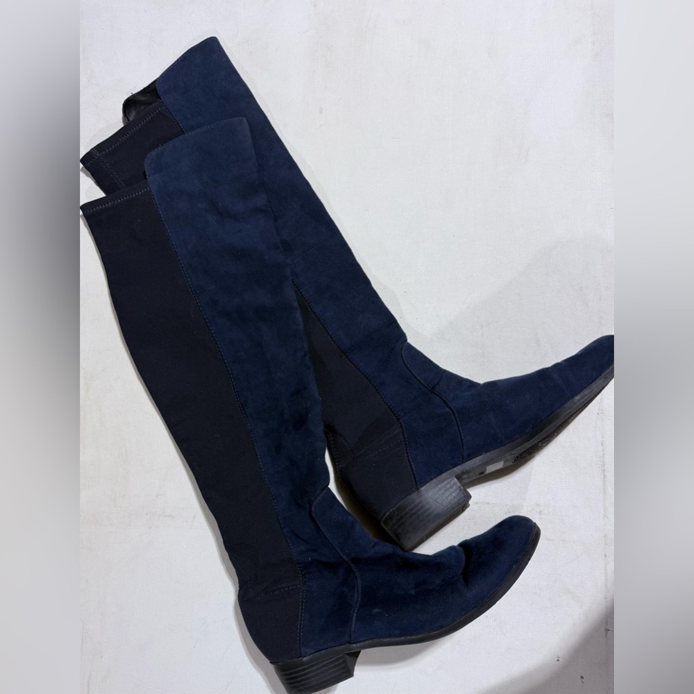 Unisa Navy Over the Knee Boots - Picture 6 of 6